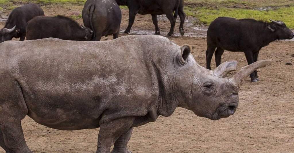 Rhinos in California